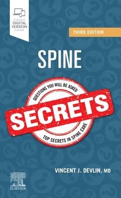 Cover for Devlin, Vincent J. (Orthopaedic Surgeon, Silver Spring, Maryland) · Spine Secrets - Secrets (Pocketbok) (2020)