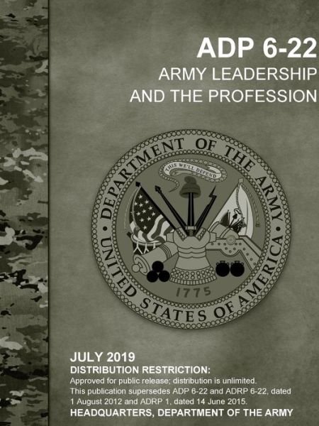 Cover for Headquarters Department of the Army · Army Leadership and the Profession (Paperback Book) (2019)