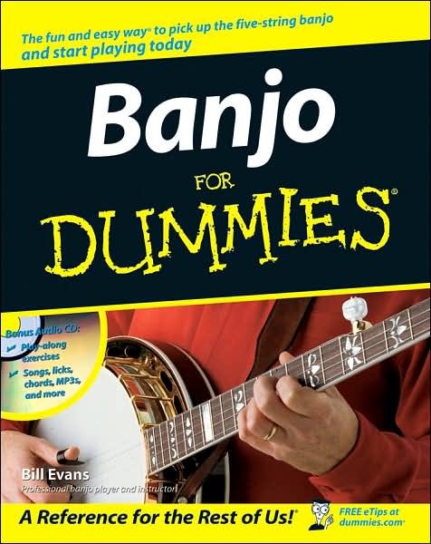 Cover for Bill Evans · Banjo for Dummies (Paperback Book) (2007)