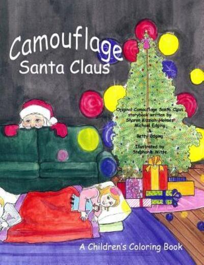 Cover for Sharon Kizziah-Holmes · Camouflage Santa Claus Coloring Book (Paperback Book) (2015)