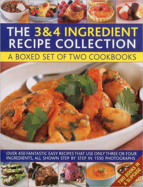 Cover for Jenny White · Cooking with Just 3 &amp; 4 Ingredients: a Box Set of Two Cookbooks : over 450 Fantastic Easy Recipes That Use Only Three or Four Ingredients, All Shown Step by Step in 1550 Photographs (Paperback Book) (2011)