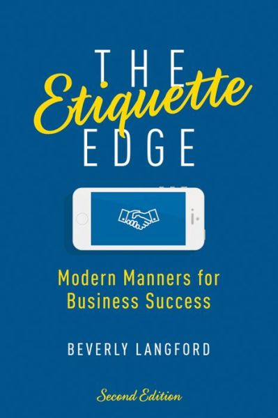 Cover for Langford · The Etiquette Edge: Modern Manners for Business Success (Paperback Book) (2016)