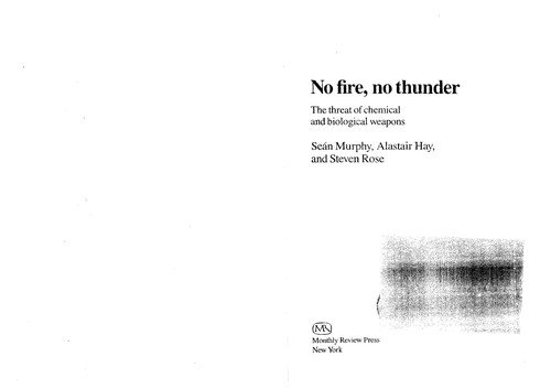 No Fire No Thunder - Sean Murphy - Books - Monthly Review Press - 9780853456629 - 1984