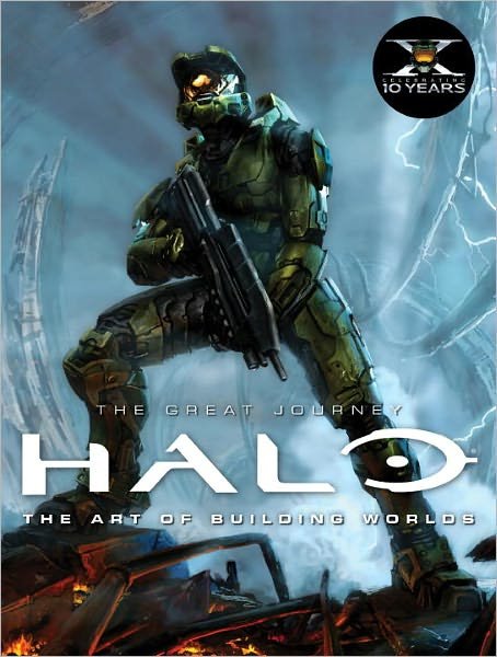 Cover for Titan Books · Halo: The Great Journey...The Art of Building Worlds (Inbunden Bok) (2011)