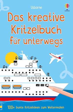 Cover for Das kreative Kritzelbuch für unterwegs (Buch) (2024)