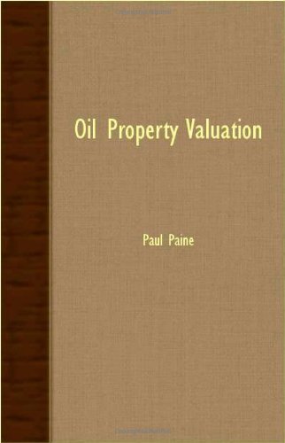 Cover for Paul Paine · Oil Property Valuation (Paperback Book) (2007)