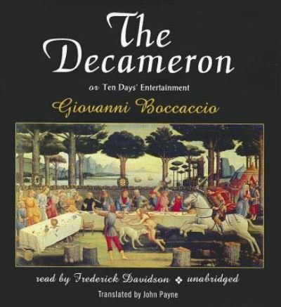 Cover for Giovanni Boccaccio · The Decameron or Ten Days' Entertainment (CD) (2012)