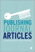 Cover for Lucinda Becker · Publishing Journal Articles - Success in Research (Hardcover Book) (2012)