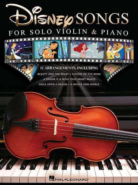 Cover for Hal Leonard Corp. Staff · Disney Songs for Solo Violin and Piano (Book) (2017)