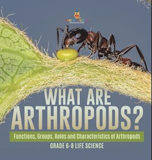 Cover for Baby Professor · What Are Arthropods? Functions, Groups, Roles and Characteristics of Arthropods Grade 6-8 Life Science (Book) (2024)