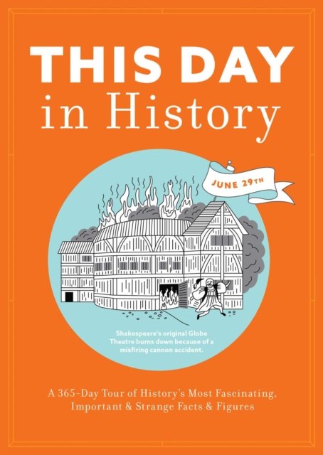 Cover for Cider Mill Press · This Day in History: A 365-Day Tour of History's Most Fascinating, Important and   Strange Facts and   Figures (Gebundenes Buch) (2023)