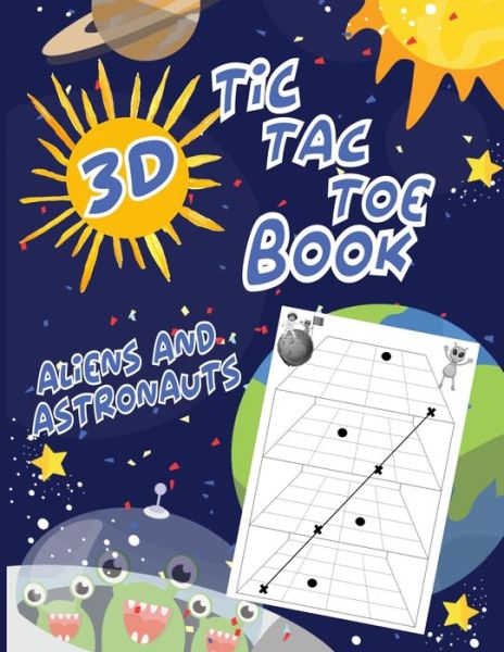 Cover for Aunt Mels Booknook · 3D Tic Tac Toe (Book) (2019)