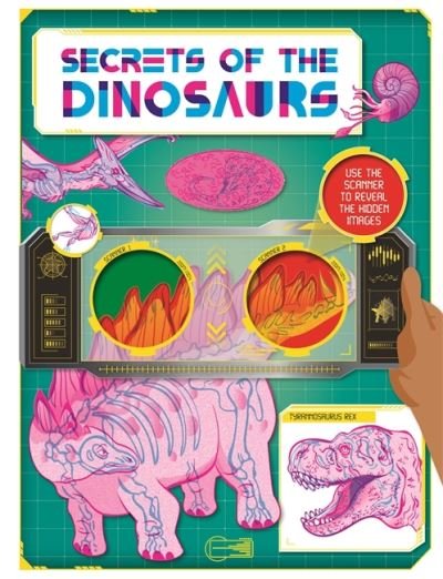 Cover for Autumn Publishing · Secrets of the Dinosaurs - Includes Magic Coloured Lens (Inbunden Bok) (2023)