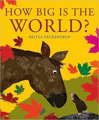 Cover for Britta Teckentrup · How Big is the World? (Paperback Book) (2008)