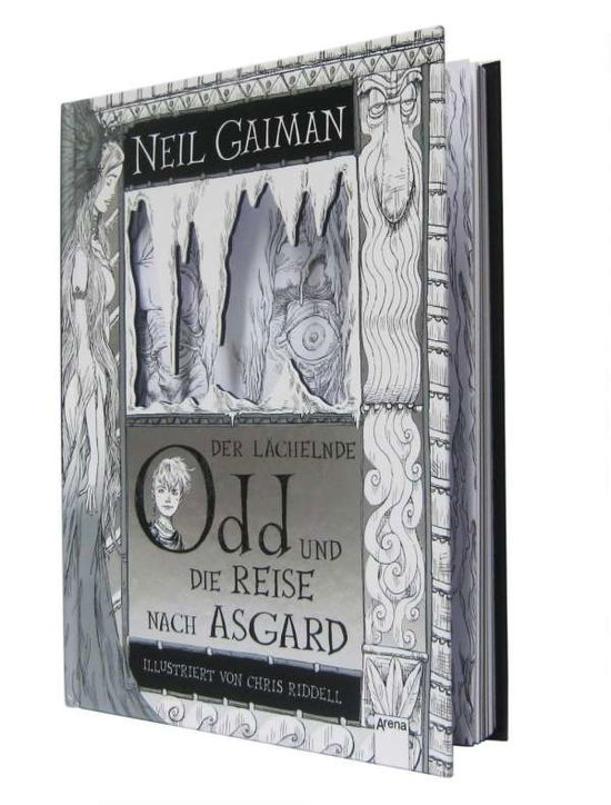 Cover for Gaiman · Der lächelnde Odd und die Reise (Buch)