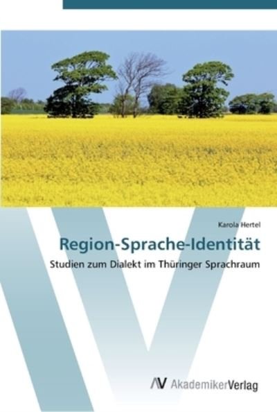 Cover for Hertel · Region-Sprache-Identität (Book) (2012)