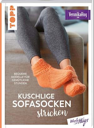 Kuschlige Sofasocken stricken - Veronika Hug - Kirjat - Frech Verlag GmbH - 9783772468629 - maanantai 17. tammikuuta 2022