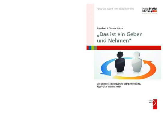 Cover for Kock · &quot;Das ist ein Geben und Nehmen&quot; (Book)