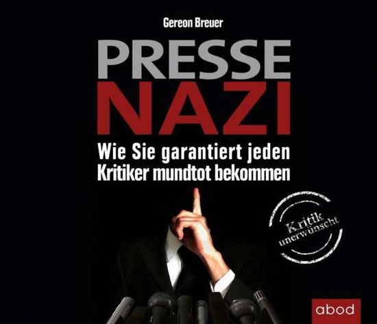 Cover for Breuer · Pressenazi,CD-A (Book)