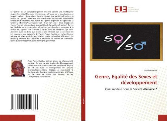 Cover for Panda · Genre, Egalité des Sexes et dével (Bog)