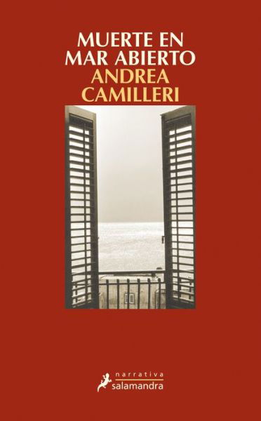 Cover for Andrea Camilleri · Muerte en mar abierto : Montalbano - Libro 26 (Paperback Book) (2017)