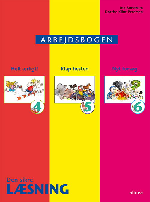 Cover for Ina Borstrøm; Dorthe Klint Petersen · Den sikre læsning, Arbejdsbogen 4,5,6/Web (Book) [1º edição] (2010)