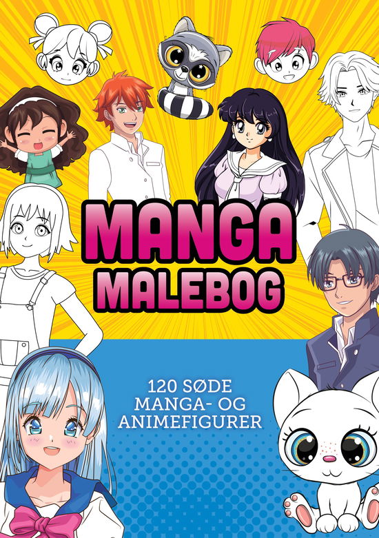 Manga malebog (Paperback Bog) [1. udgave] (2024)