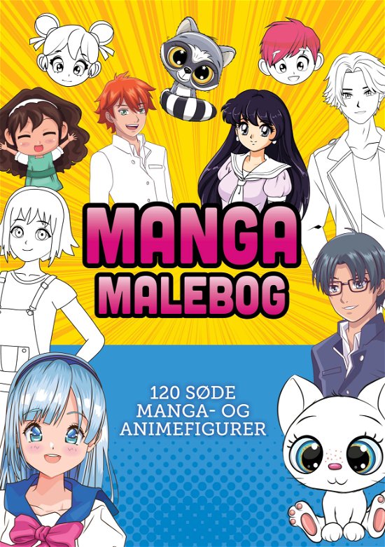 Manga malebog (Paperback Book) [1er édition] (2024)