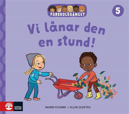 Cover for Ingrid Flygare · Förskolegänget Vi lånar den en stund (Inbunden Bok) (2024)