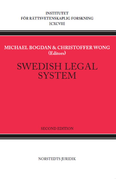 Cover for Christoffer Wong · Swedish Legal System (Bound Book) (2022)