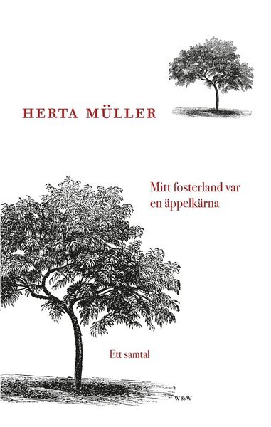 Cover for Herta Müller · Mitt fosterland var en äppelkärna : ett samtal med Angelika Klammer (Indbundet Bog) (2016)