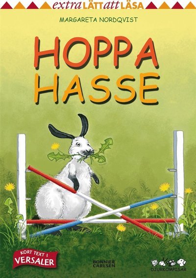 Cover for Margareta Nordqvist · Djurkompisar: Hoppa Hasse (ePUB) (2016)