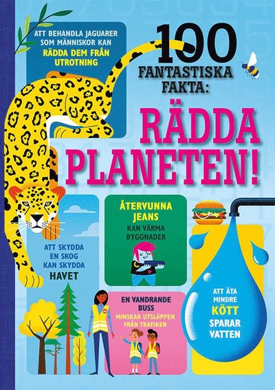 Cover for Jerome Martin · 100 fantastiska fakta: 100 fantastiska fakta : Rädda planeten! (Bound Book) (2022)