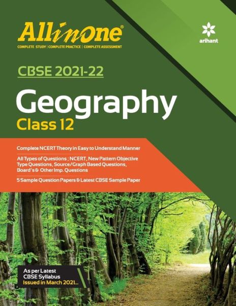 Cbse All in One Geography Class 12 for 2022 Exam - Farah Sultan - Książki - Arihant Publication - 9789325790629 - 27 kwietnia 2021