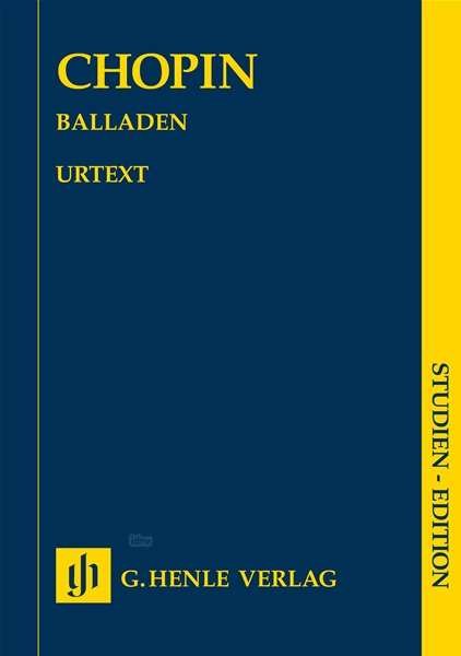 Cover for Chopin · Balladen,Kl (Müllem.),Stud.HN9862 (Buch)