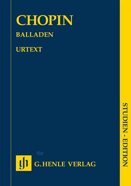 Balladen,Kl (Müllem.),Stud.HN9862 - Chopin - Books -  - 9790201898629 - 