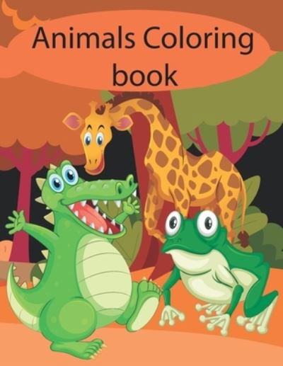 Cover for Book Coloring · Animals Coloring Book (Paperback Book) (2021)