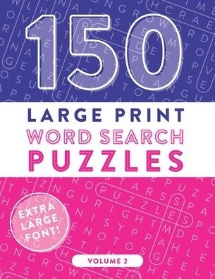 Cover for Amusement Shark Publishing · 150 Large Print Word Search Puzzles (Pocketbok) (2020)