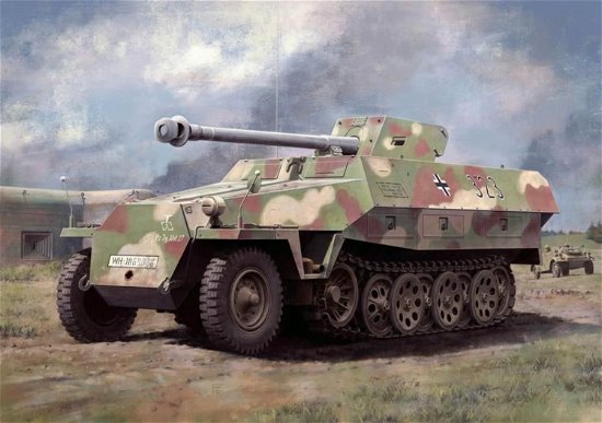 Cover for Dragon · 1/35 Sd.kfz.251/22 Ausf.d W/7.5cm Pak 40 (1/22) * (Legetøj)