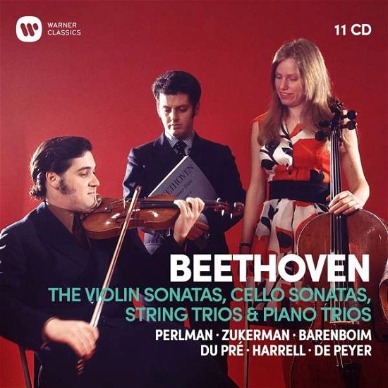 Cover for Pre, Jacqueline Du/Daniel Barenboim · Violin Sonatas, Cello Sonatas, String Trios &amp; Piano Tri (CD) (2019)