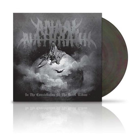 Cover for Anaal Nathrakh · In the Constellation of the Black Widow (Grey / Green Marble Vinyl) (LP) [Coloured edition] (2020)