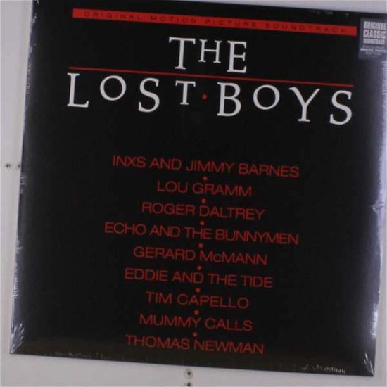 The Lost Boys (White Vinyl) - Soundtrack - Musiikki - RHINO - 0603497860630 - perjantai 22. kesäkuuta 2018