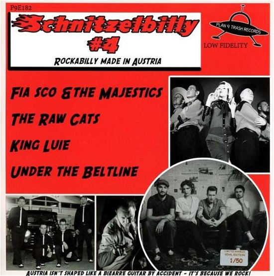 Schnitzelbilly: Rockabilly Made in Austria, Vol. 4 - Various Artists - Musik - Plan 9 Trash Records - 0712038604630 - 1 maj 2018