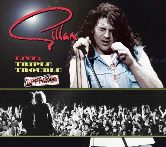 Cover for Gillan · Live Triple Trouble (CD) (2009)