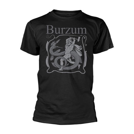 Cover for Burzum · Serpent Slayer (T-shirt) [size XXL] [Black edition] (2019)