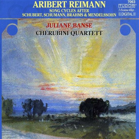 Cover for Schubert / Schumann /banse / Cherubini Quartett · Song Cycles After Schubert Schumann Brahms (CD) (2007)