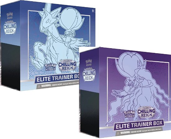 Cover for Pokemon · TCG - Sword &amp; Shield - Chilling Reign - Elite Trainer Box (Leketøy)