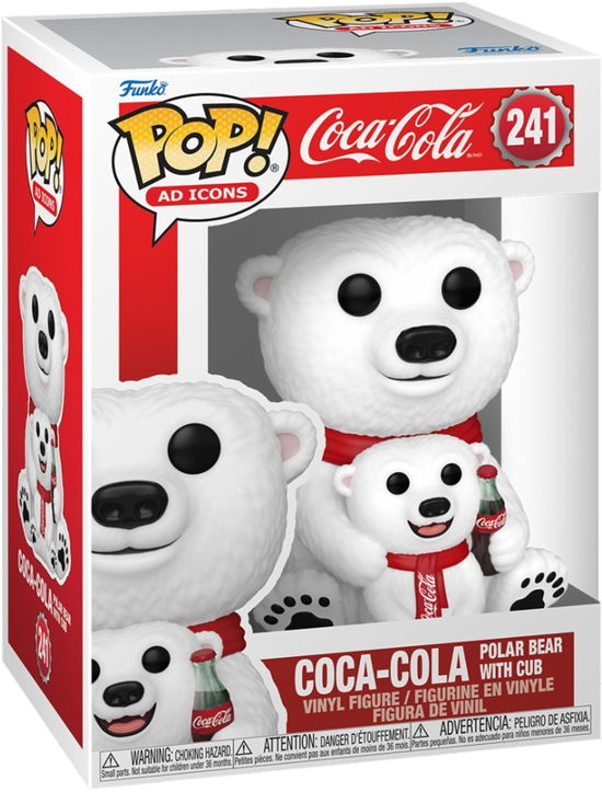 Funko Pop & Buddy Coca Cola Bear & Cub - Pop Ad Icons - Merchandise - Funko - 0889698810630 - October 15, 2024