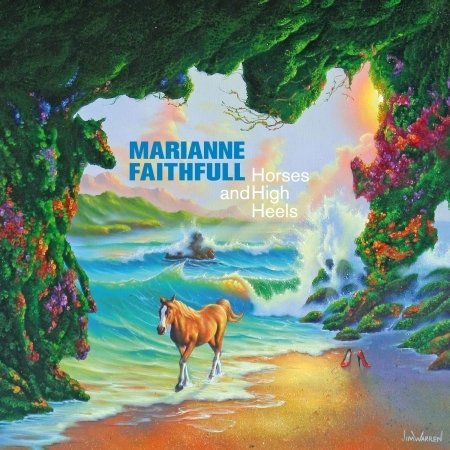 Cover for Marianne Faithful · Horses And High Heels (Yellow Vinyl) (LP) (2023)