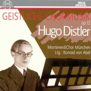Distler / Monteverdi Chor Munich · Geistliche Chormusik Op 12 (CD) (2005)